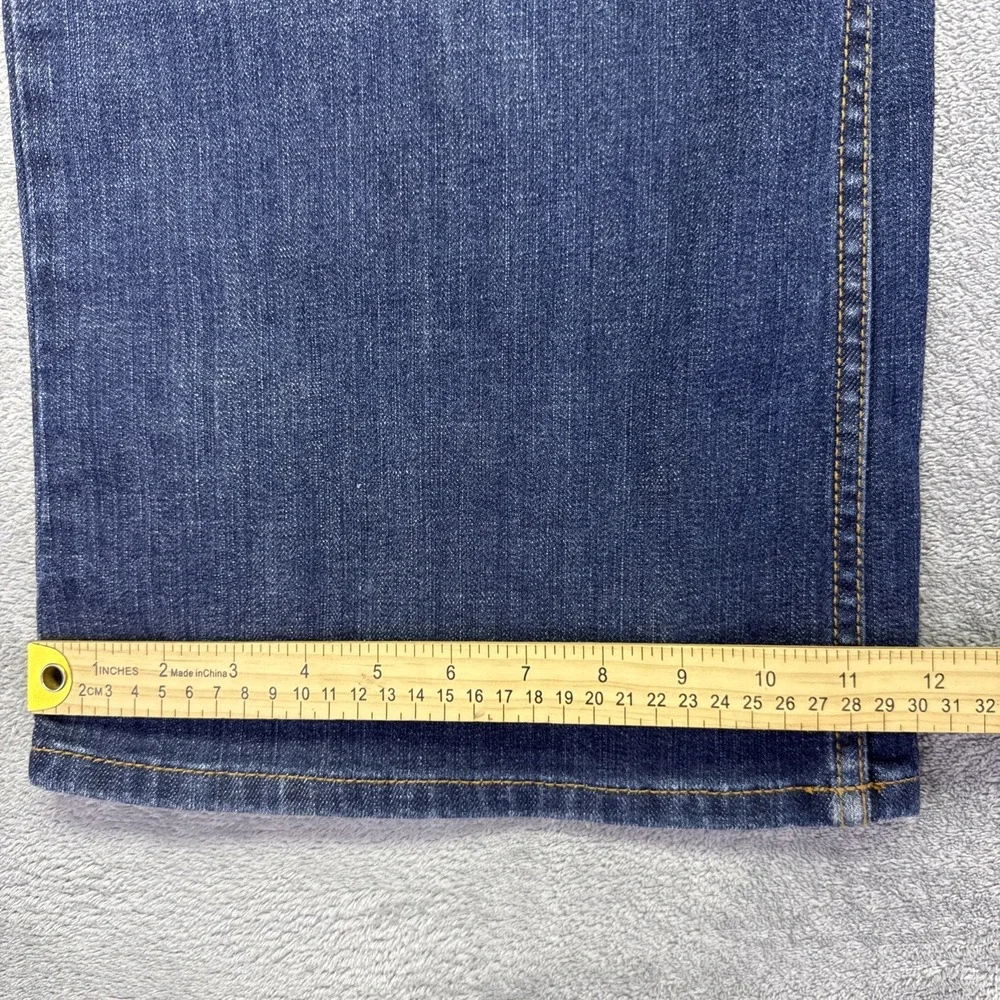 Harley Davidson Women's Sz 22 Boot Cut Jeans  99025-08VW Blue Denim Motorcycle